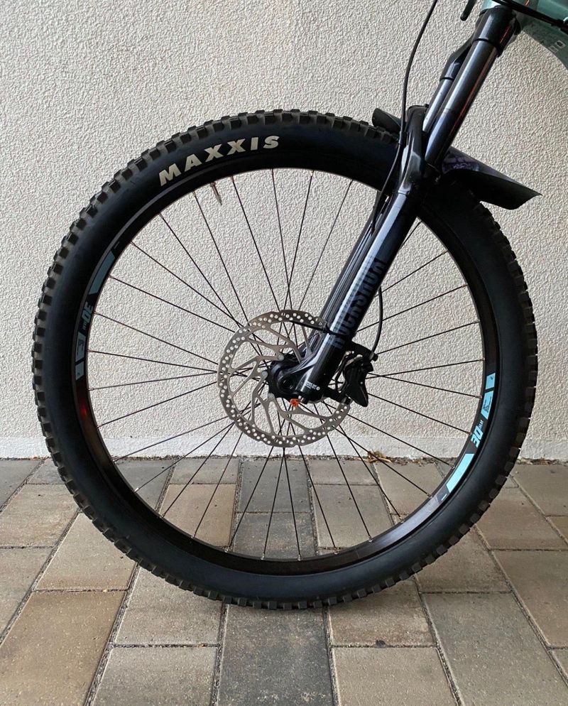 Used Haibike AllMtn 3 2024 2024 Mountainbike, Green, 29 — image 8 of 13