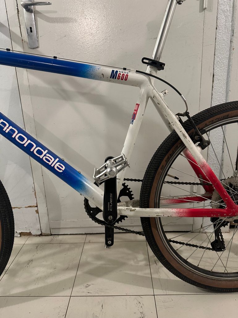 Used Cannondale M600 1986 Mountainbike, White — image 8 of 13