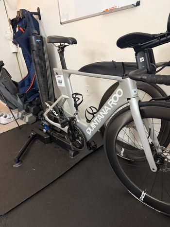 Used Quintana Roo X-PR - Shimano 105 12 Spd Mech 2024 2024 Road & Gravel, Light Gray — image 7 of 9