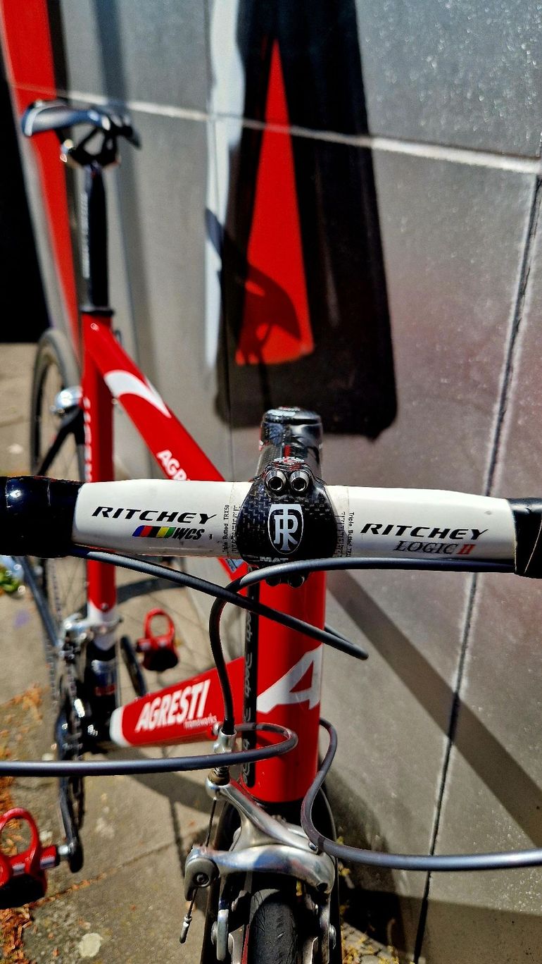 Used Agresti Agresti Custom Shimano Dura Ace 2011 Road & Gravel, Nero — image 2 of 9