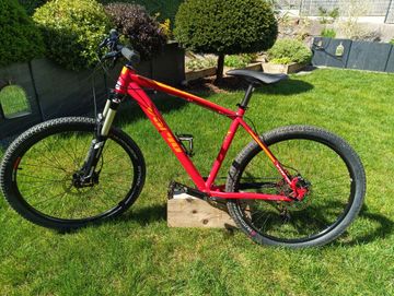 Gebrauchtes GO SPORT Vario Diablo 2018 Mountainbike, Rot — Bild 3 von 9