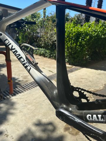 Gebrauchtes Olympia F1 Frameset 2024 Mountainbike, Weiß — Bild 5 von 6