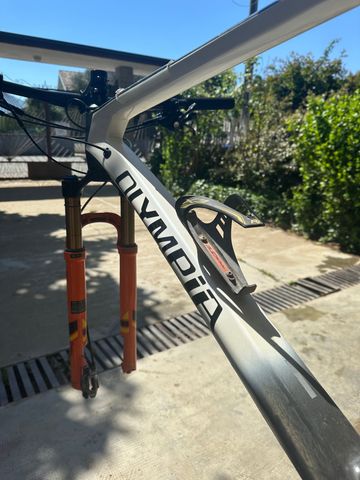 Gebrauchtes Olympia F1 Frameset 2024 Mountainbike, Weiß — Bild 2 von 6
