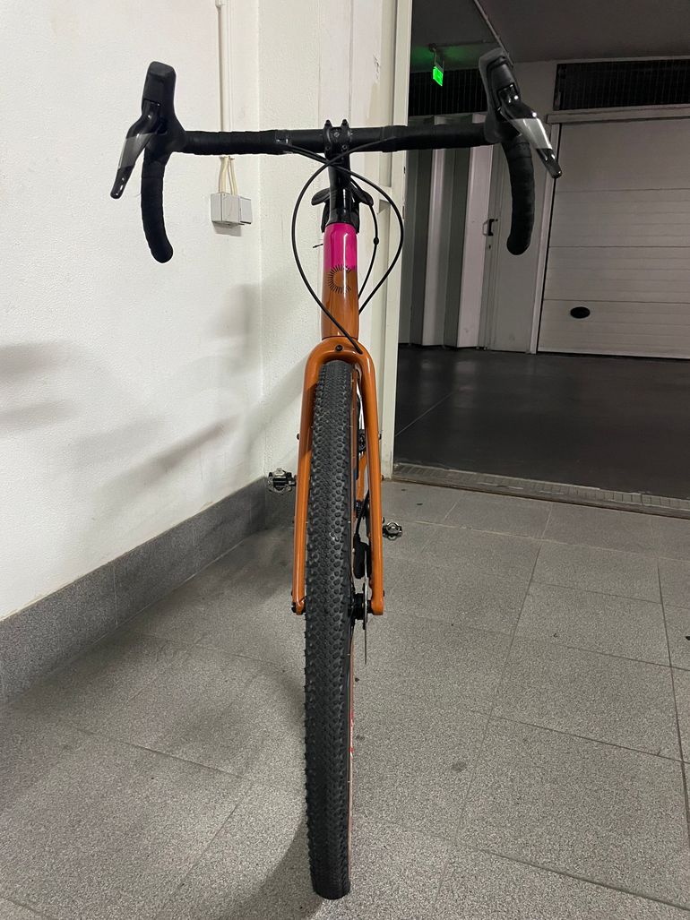 Used Cannondale Topstone Carbon Apex 2025 2025 Road & Gravel, Orange — image 2 of 10