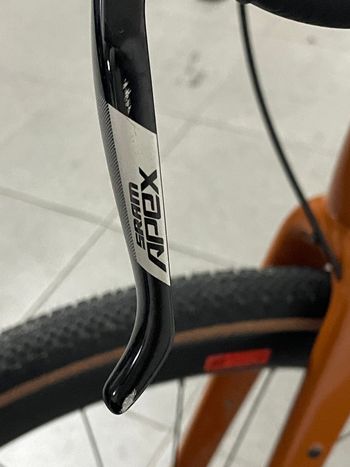 Used Cannondale Topstone Carbon Apex 2025 2025 Road & Gravel, Orange — image 9 of 10