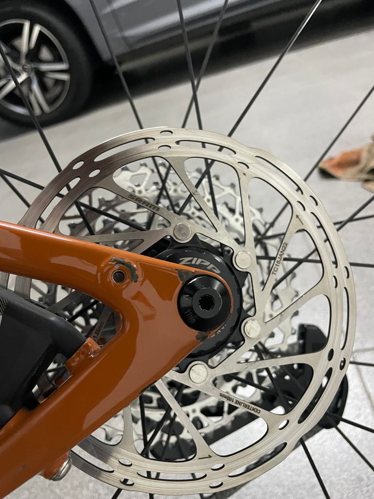 Used Cannondale Topstone Carbon Apex 2025 2025 Road & Gravel, Orange — image 7 of 10