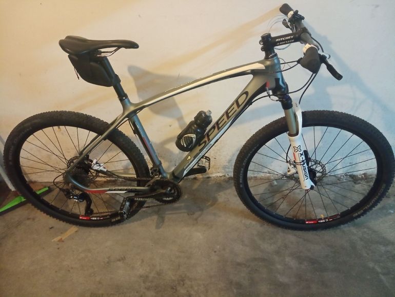 Used MTB Speed MTB Speed Custom SRAM XX1 2016 Mountainbike, Hellgrau — image 3 of 5