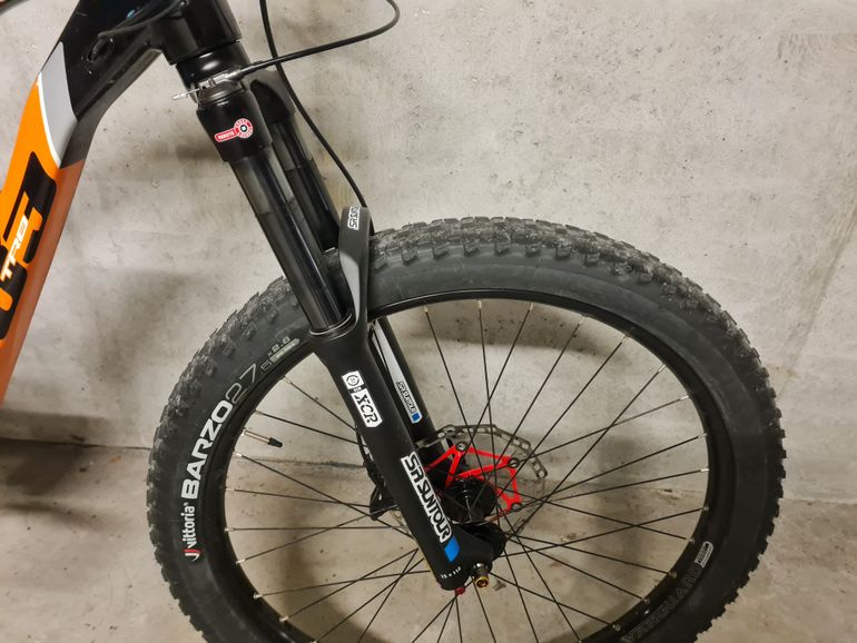 Used Wilier e803TRB SHIMANO DEORE 1x10 2020 2020 Mountainbike, Orange, 27,5 (650B) — image 4 of 9