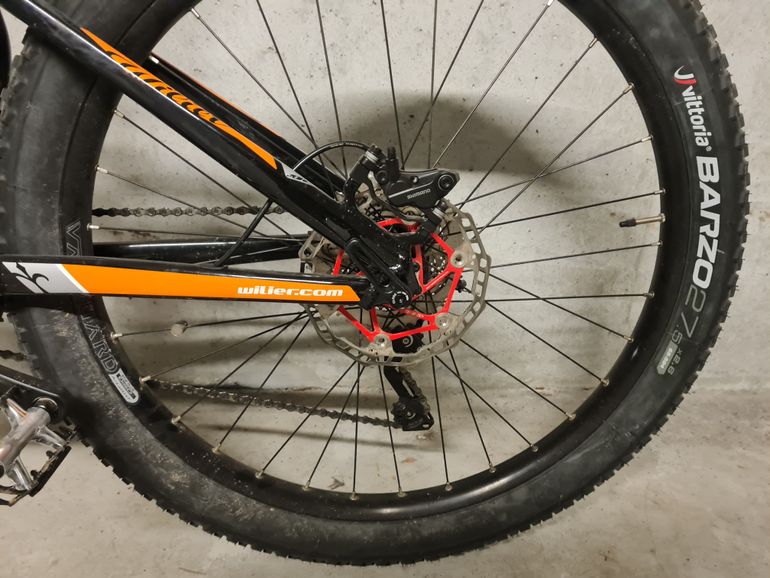 Used Wilier e803TRB SHIMANO DEORE 1x10 2020 2020 Mountainbike, Orange, 27,5 (650B) — image 6 of 9