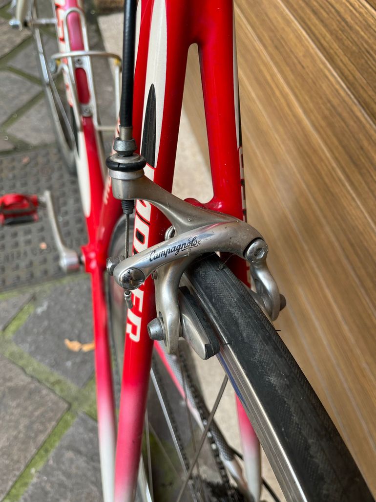 Used Moser Moser Custom Campagnolo Super Record EPS 2000 Road & Gravel, Red — image 5 of 16