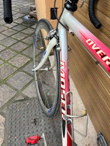 Used Moser Moser Custom Campagnolo Super Record EPS 2000 Road & Gravel, Red — image 7 of 16