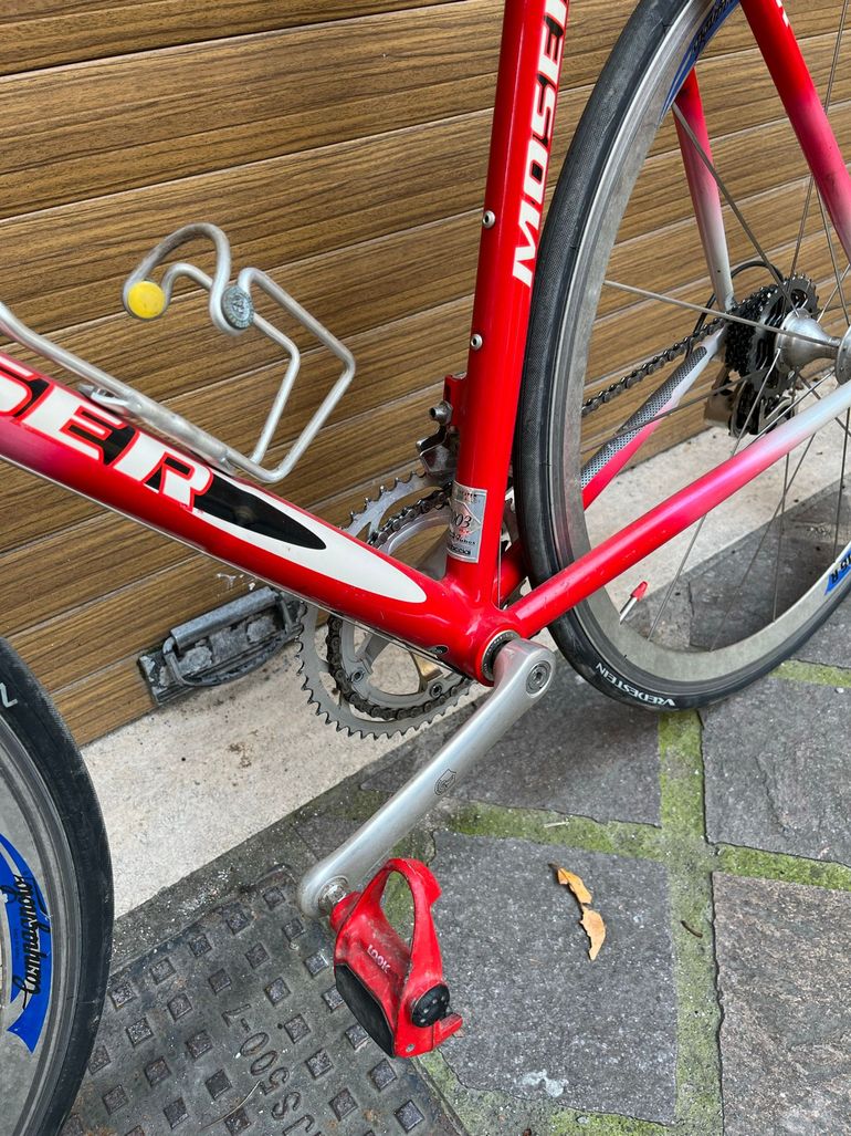 Used Moser Moser Custom Campagnolo Super Record EPS 2000 Road & Gravel, Red — image 11 of 16