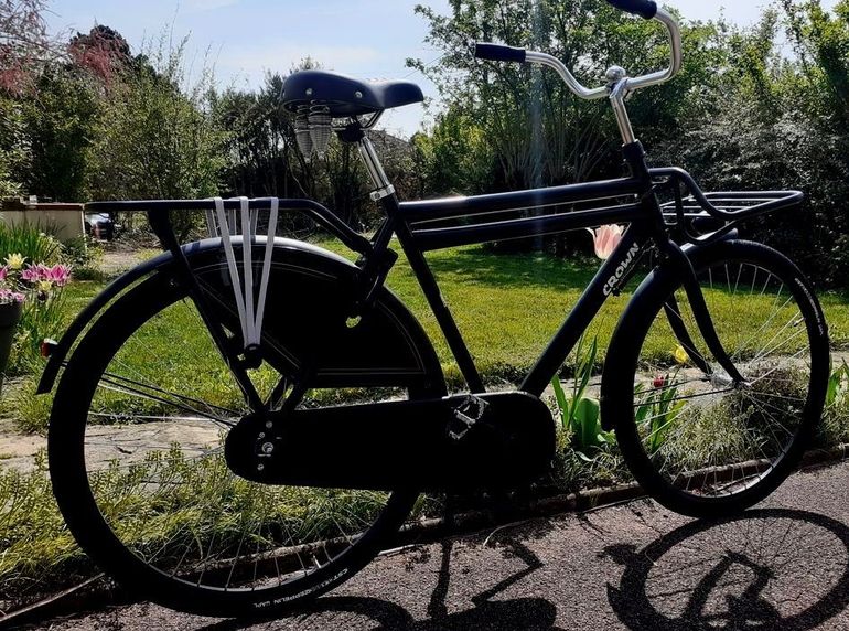 Used crown Vélo HOLLANDAIS 28" T58 TBE 2020 Urban, Nero — image 4 of 7