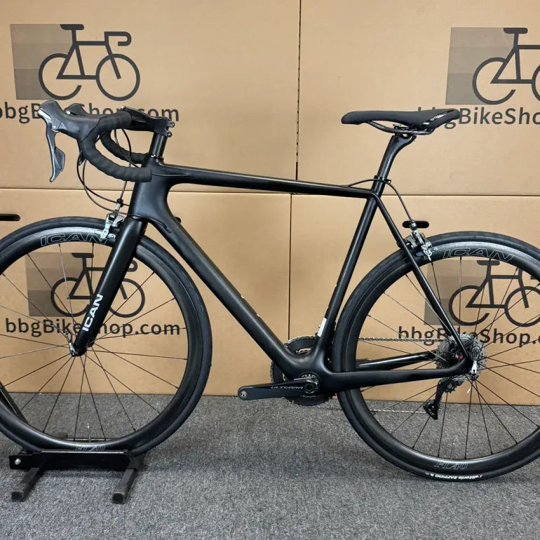 Used ICAN ICAN Carbon Road Bike - 11-speed Shimano Ultegra 2021 (58cm) 2021 Road & Gravel, Black — image 2 of 9