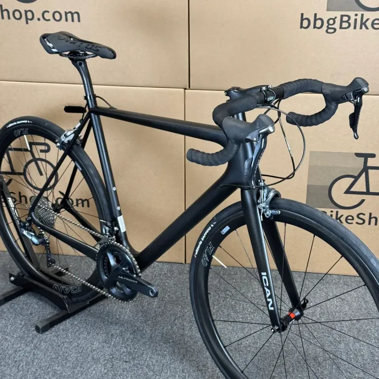 Used ICAN ICAN Carbon Road Bike - 11-speed Shimano Ultegra 2021 (58cm) 2021 Road & Gravel, Black — image 8 of 9