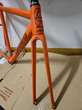 Used Dosnoventa Detroit Frameset 2024 Road & Gravel, Orange — image 4 of 24