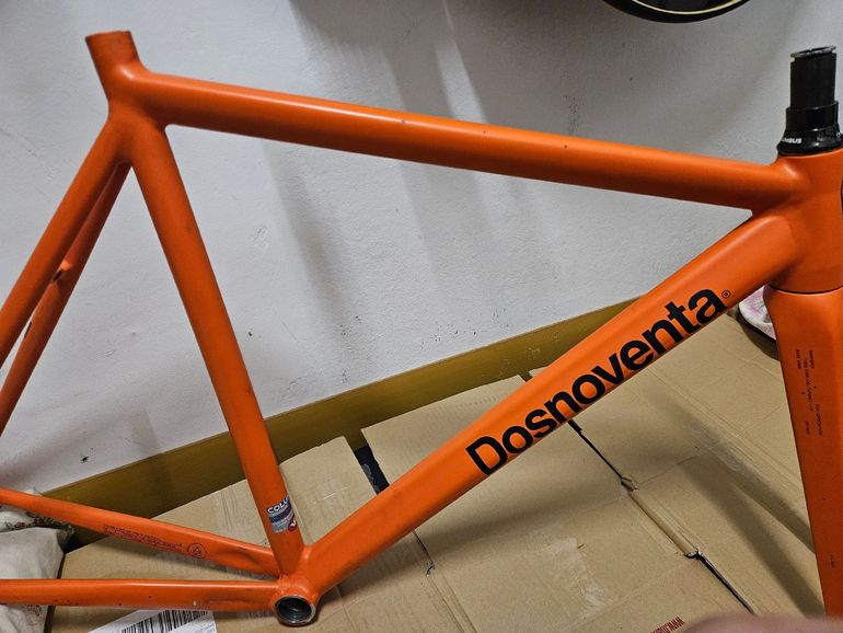 Used Dosnoventa Detroit Frameset 2024 Road & Gravel, Orange — image 14 of 24