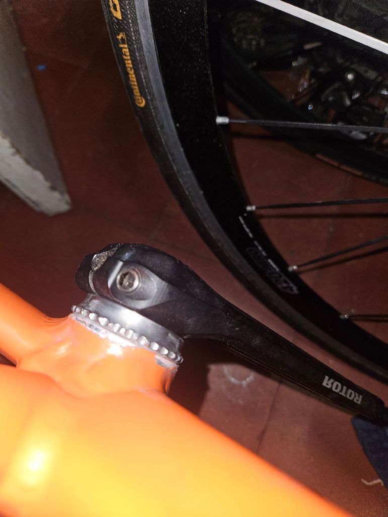 Used Dosnoventa Detroit Frameset 2024 Road & Gravel, Orange — image 21 of 24