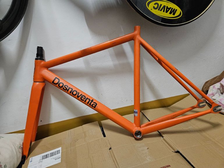 Used Dosnoventa Detroit Frameset 2024 Road & Gravel, Orange — image 12 of 24