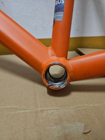 Used Dosnoventa Detroit Frameset 2024 Road & Gravel, Orange — image 17 of 24