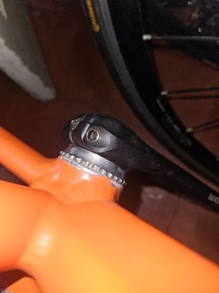 Used Dosnoventa Detroit Frameset 2024 Road & Gravel, Orange — image 18 of 24