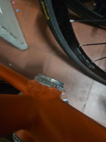 Used Dosnoventa Detroit Frameset 2024 Road & Gravel, Orange — image 24 of 24