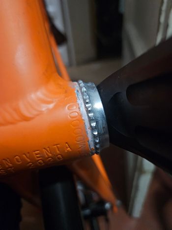 Used Dosnoventa Detroit Frameset 2024 Road & Gravel, Orange — image 20 of 24