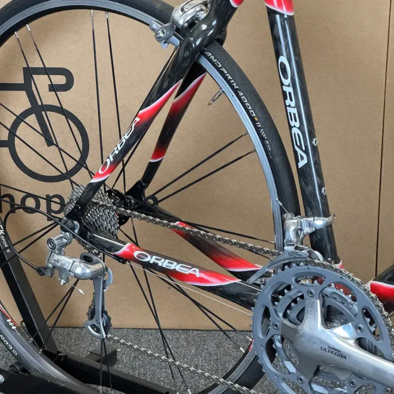 Used Orbea Orbea Opal - Shimano Ultegra Carbon Fiber Road Bike 2006 (56cm) 2006 Road & Gravel, Black — image 6 of 8