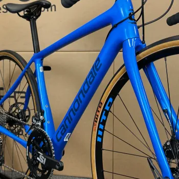Used Cannondale Cannondale Synapse Disc - Carbon Fiber Road Bike 2019 (48cm) 2019 Road & Gravel, Blue — image 7 of 9