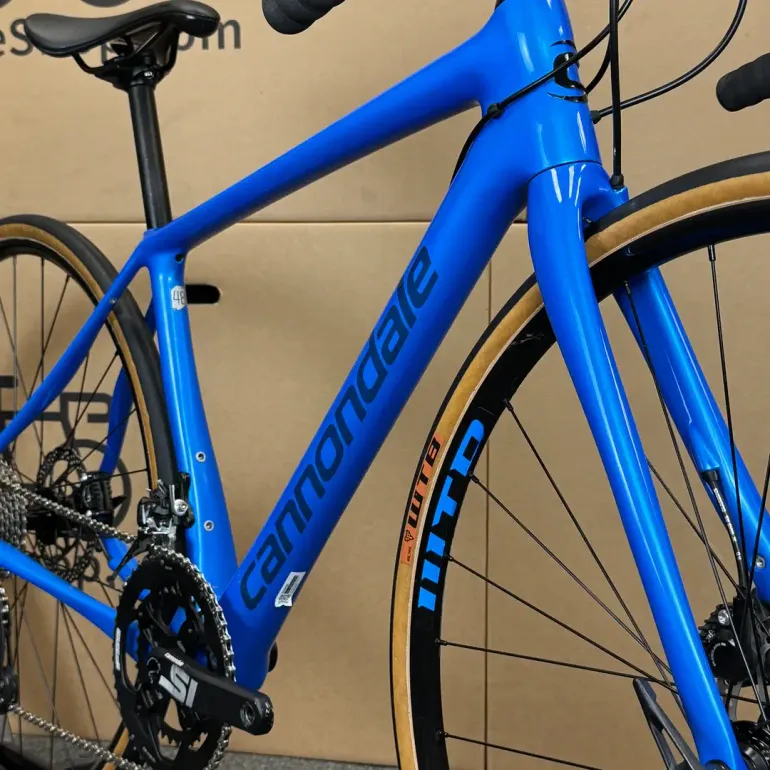 Used Cannondale Cannondale Synapse Disc - Carbon Fiber Road Bike 2019 (48cm) 2019 Road & Gravel, Blue — image 7 of 9