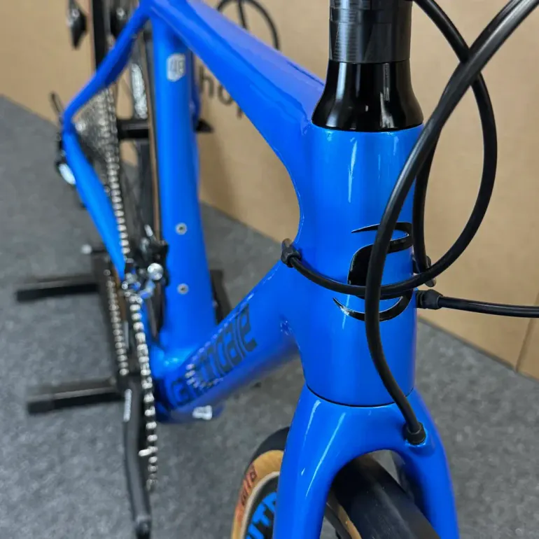 Used Cannondale Cannondale Synapse Disc - Carbon Fiber Road Bike 2019 (48cm) 2019 Road & Gravel, Blue — image 5 of 9