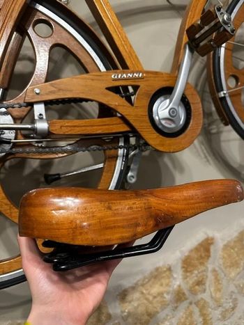 Used Gianni Artigianale In Legno Pregiato 1967 Urban, Orange — image 3 of 4