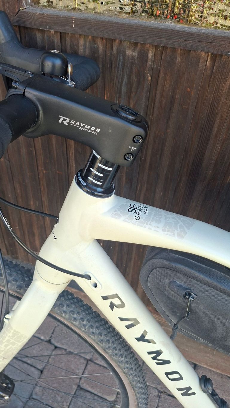 Used R RAYMON GravelRay 5.0 SE 2024 2024 Road & Gravel, White — image 17 of 18