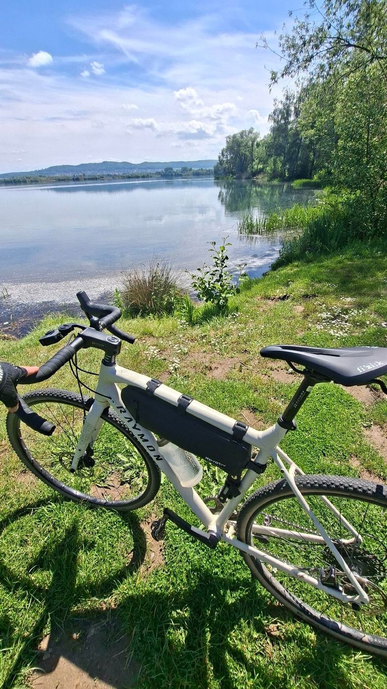 Used R RAYMON GravelRay 5.0 SE 2024 2024 Road & Gravel, White — image 13 of 14