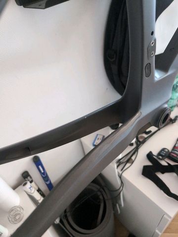 Used CUBE AGREE C:62 2023 Frameset 2023 Road & Gravel, Light Gray — image 5 of 6