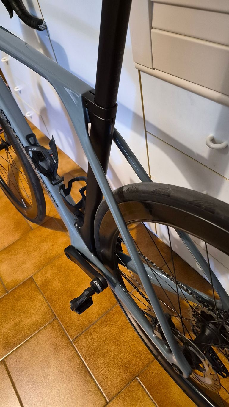 Used Lapierre Aircode DRS 7.0 2023 Frameset 2023 Road & Gravel, Light Gray — image 6 of 8