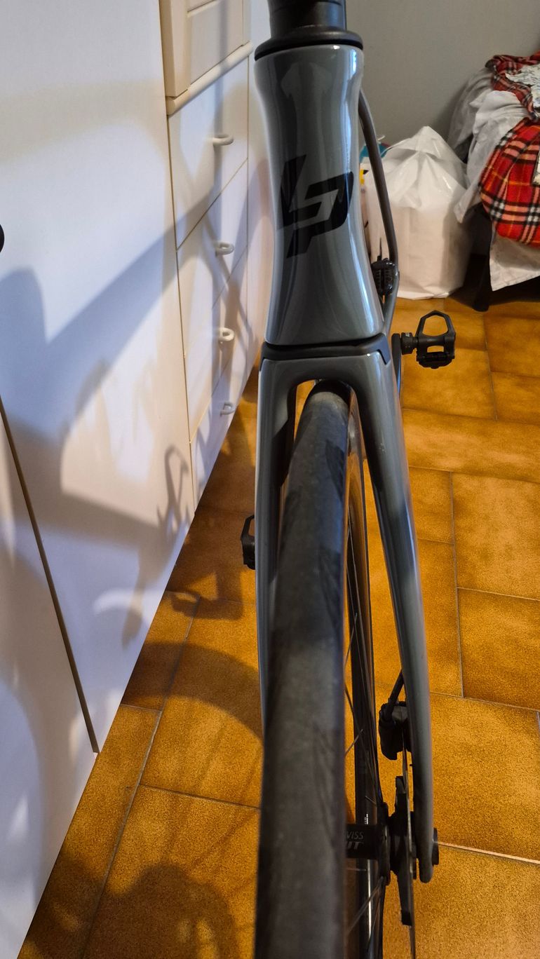 Used Lapierre Aircode DRS 7.0 2023 Frameset 2023 Road & Gravel, Light Gray — image 5 of 8