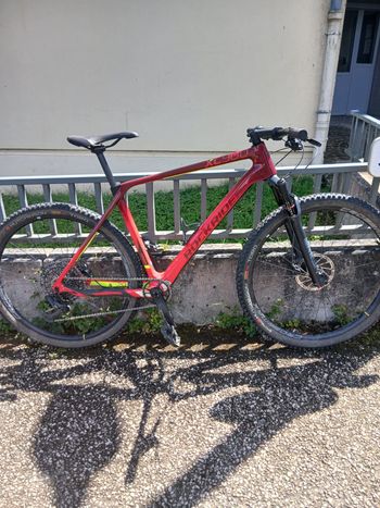 Used ROCKRIDER Fahrrad Mountainbike Hardtail XC Carbonrahmen Race 900 NX weiß 2025 2025 VTT
