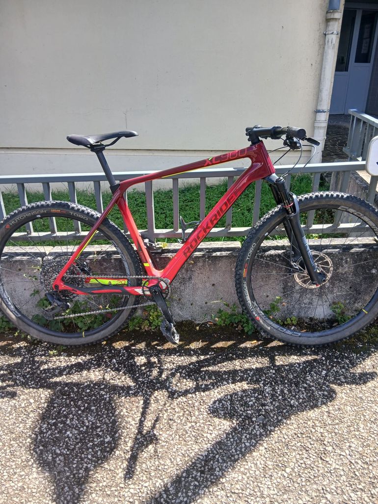 ROCKRIDER Fahrrad Mountainbike Hardtail XC Carbonrahmen Race 900 NX weiß 2025 2025 Mountainbike d'occasion — image 1 sur 13