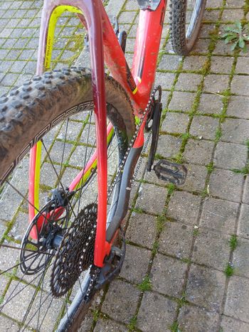 Used ROCKRIDER Fahrrad Mountainbike Hardtail XC Carbonrahmen Race 900 NX weiß 2025 2025 Mountainbike, Rot, 29 — image 10 of 12