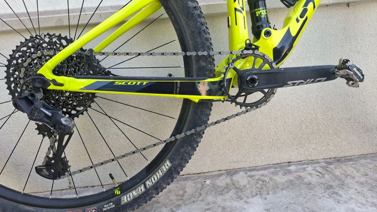Used Scott Spark RC 900 Comp 2019 Mountainbike, Green — image 3 of 5