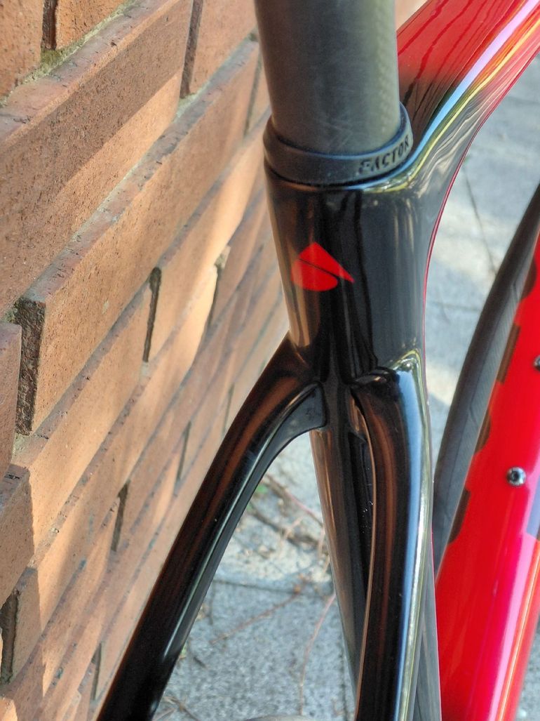Used Factor O2 2022 Frameset 2022 Road & Gravel, Rojo — image 4 of 12