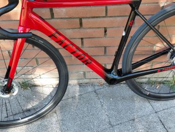Used Factor O2 2022 Frameset 2022 Road & Gravel, Rojo — image 3 of 12