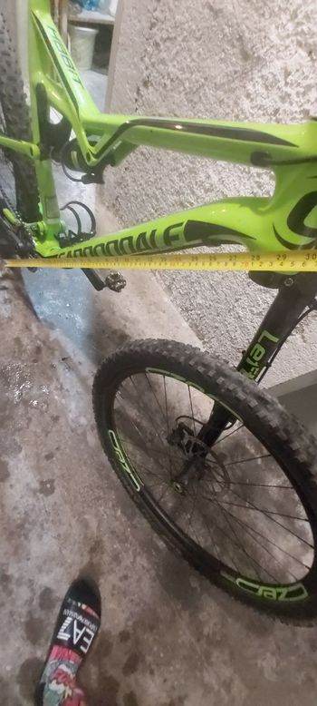 Used Cannondale Bad Habit Carbon 1 2017 2017 Mountainbike, Green, 27.5 — image 12 of 16