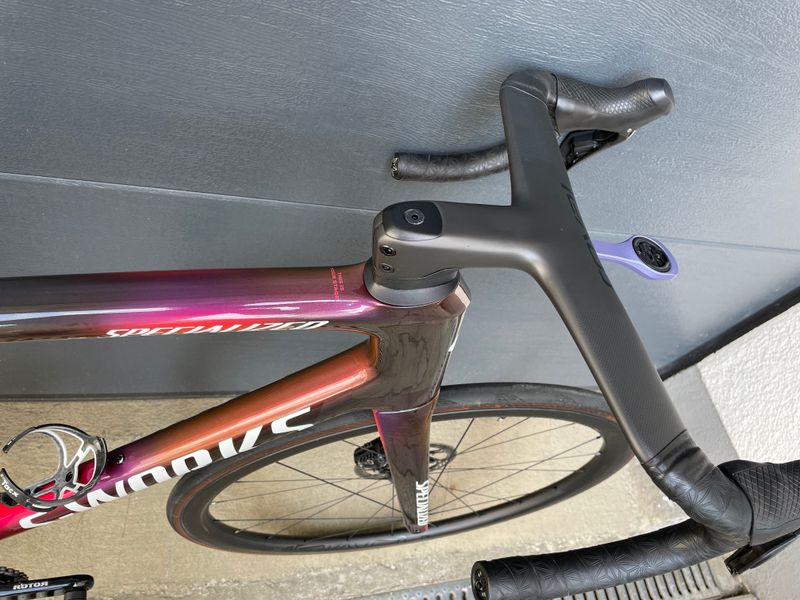 Used Specialized Tarmac Shimano Dura Ace Di2 2024 Road & Gravel, Purple — image 2 of 5