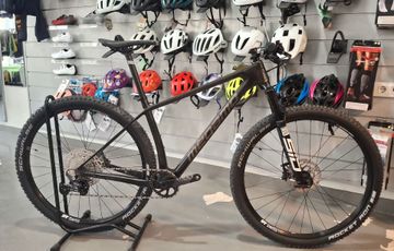 Used Megamo Factory Shimano Deore 2022 Mountainbike, Black — image 1 of 5