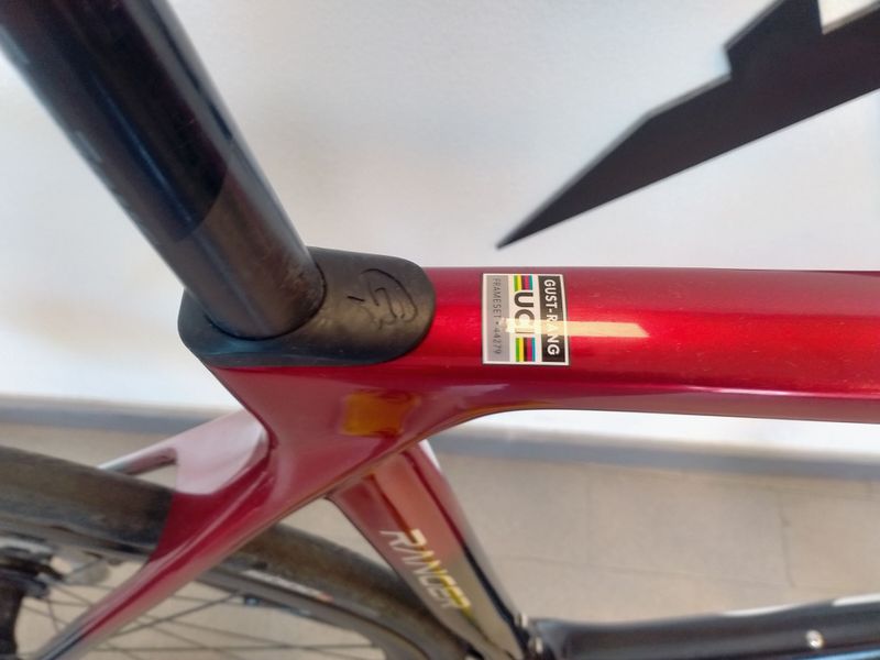 Used Gusto Renger Evo Frameset 2024 Road & Gravel, Red — image 5 of 10
