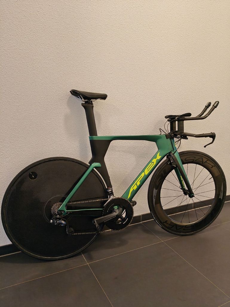 Used Apex Apex Custom Shimano Ultegra Di2 2019 Road & Gravel, Grün — image 1 of 10