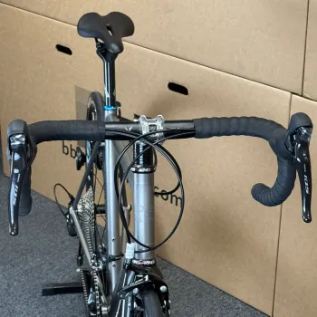 Used Dean Dean El Diente Superlite Ti, Titanium Road Bike - 11-speed Shimano 105 (56cm) 2012 Road & Gravel, Light Gray — image 4 of 9