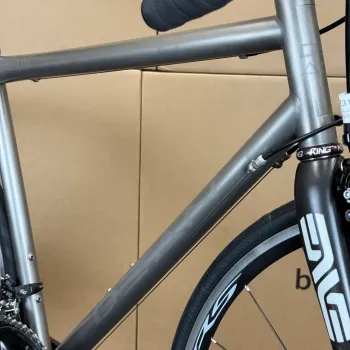 Used Dean Dean El Diente Superlite Ti, Titanium Road Bike - 11-speed Shimano 105 (56cm) 2012 Road & Gravel, Light Gray — image 7 of 9